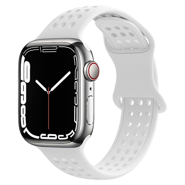 Klockarmband för Apple Watch iWatch 38/40/41/42mm Vit
