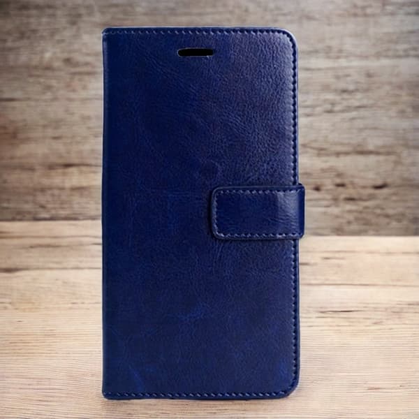 Etui til iPhone 13 tegnebogsmodel [kongeblå] gratis lanyard flip læder fuld taske