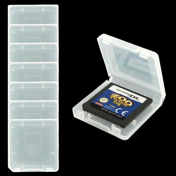 NDS Cassette 2DS 3DS Ndsi Universal Game Card Storage Box NDS Lite -polttokortti PP-laatikolla