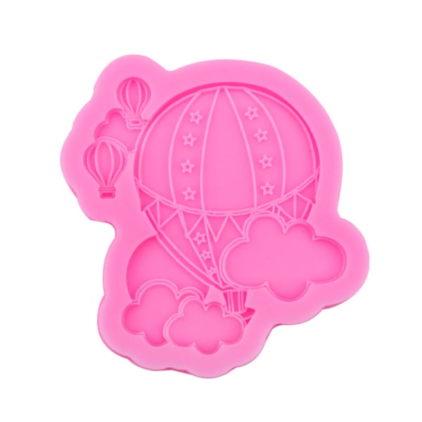 Silikoneform Sky Hvid Sky Varmluftsballon Silikone Fondantform  Chokoladekagedekoration Polymer Ler Bagning Kage Topper Indsatser Complete  Set (pink) 1038 | Complete Set (pink) | Fyndiq