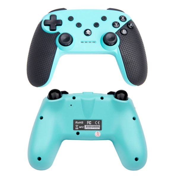 For Switchpro Wireless Handle Nslite Wireless Blue-Tooth Game Handle NFC Double Motor Vibration Light green