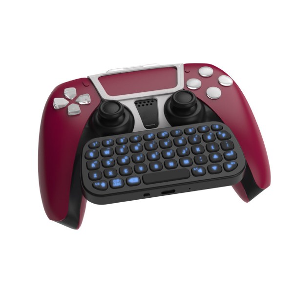 For Ps5 Game Handle Strap Clip Trådløst tastatur Ps5 Bluetooth Keyboard Bakgrunnsbelyst håndtak