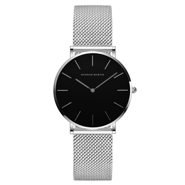 Simple Watch Kvarts Vanntett Dameklokke Black