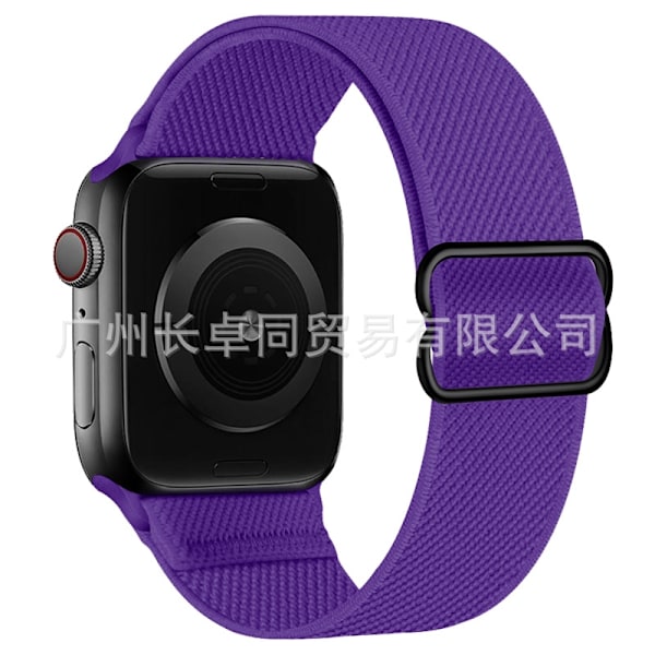 Klockarmband för Apple Watch iWatch 38/40/41/series10-42 Mörklila