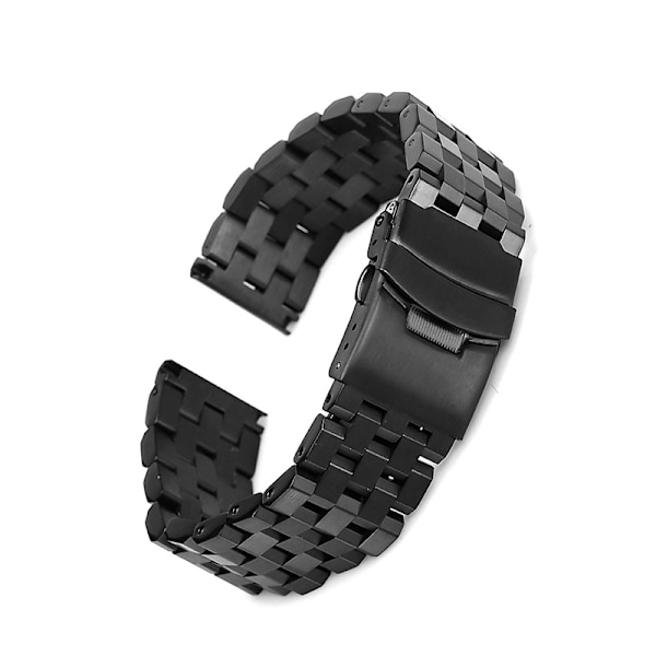 Urrem til Apple Watch iWatch 38/40 Dame Hårnål Sort Bæltespænde