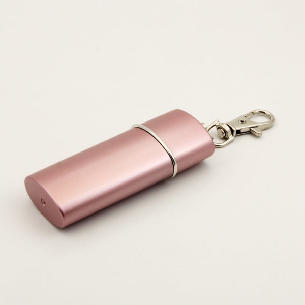 Askkopp Minilock Bärbar Portabel Creative Seal Outdoor Travel Japan Environmental Pocket Rose Gold 7.9*3.2*1.7CM