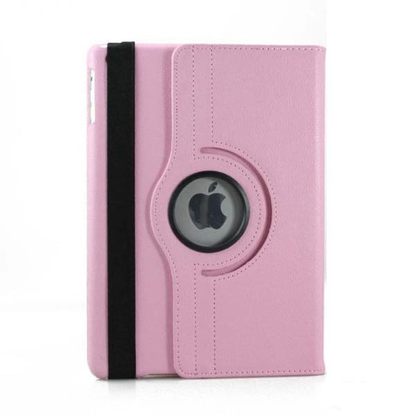 Etui til iPad Pro 12.9 2017/2015 Pink Lychee Tekstur Roterende Læder