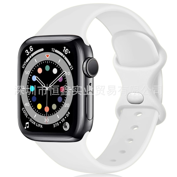 Klockarmband för Apple Watch iWatch 38/40/41 M/L Vit