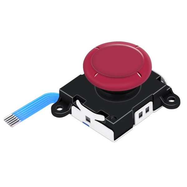 Til Switch Lite Joystick Cap Switch Joy-Pad Analog Joystick Switch Reparationstilbehør Rocker Red