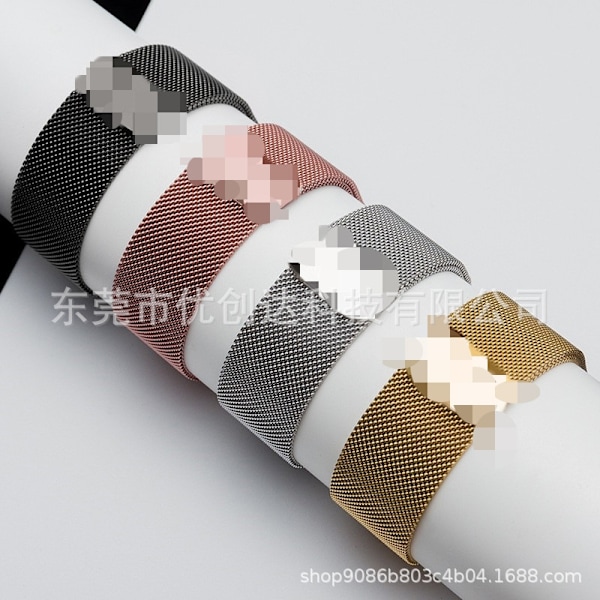 Klockarmband för Apple Watch iWatch 38/40/41/10:e generationen 42mm universal guld