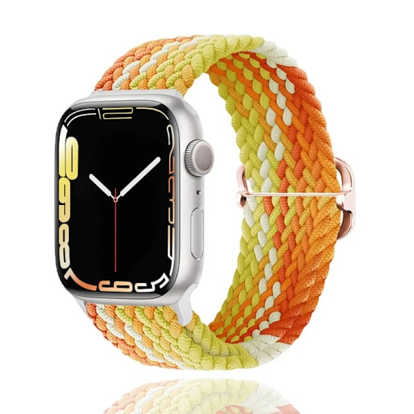 Klockarmband för Apple Watch iWatch 42/44/45/49MM glidspänne doftande orange