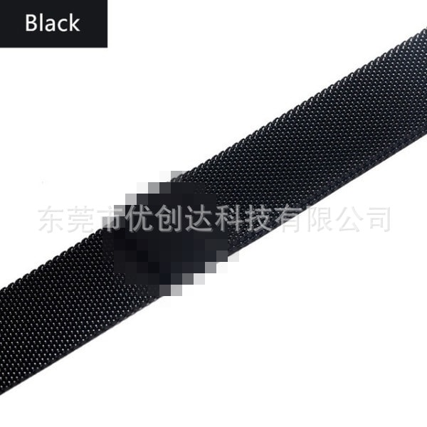 Urrem til Apple Watch iWatch 38/40/41/10. generation 42 mm universal sort