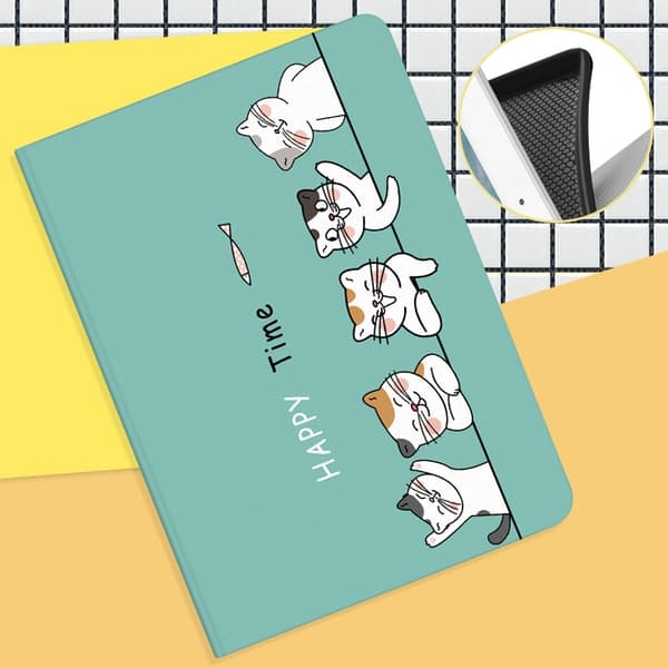 Stilfuldt etui til iPad 2024 Pro 13\" Happy Hour