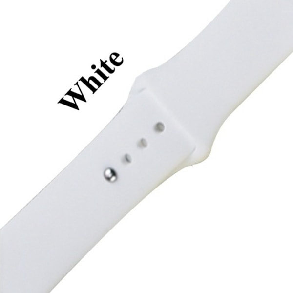Klockarmband för Apple Watch iWatch 38/40 Standard 02 Vit