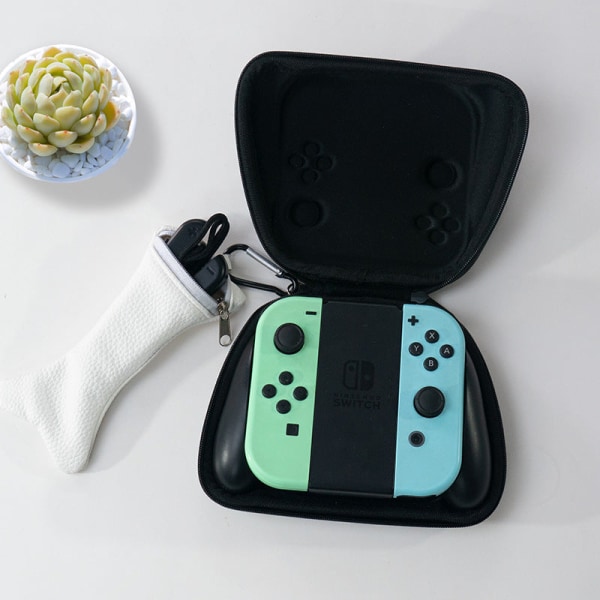 Til Nintendo Switch JoyCon Opbevaringstaske JC Hard Bag Fem farver Valgfri Bærerem Opbevaring Blue