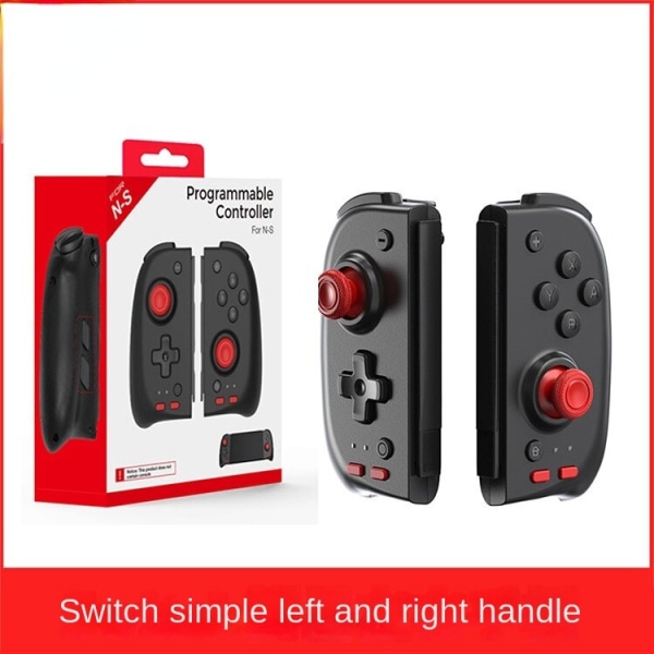 For Switch about Direct Plug-in Bar End JoyCon Enkelt om Handle Strap Continuous Macro