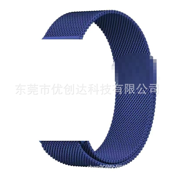 Urrem til Apple Watch iWatch 38/40/41/10. generation 42 mm universal blå