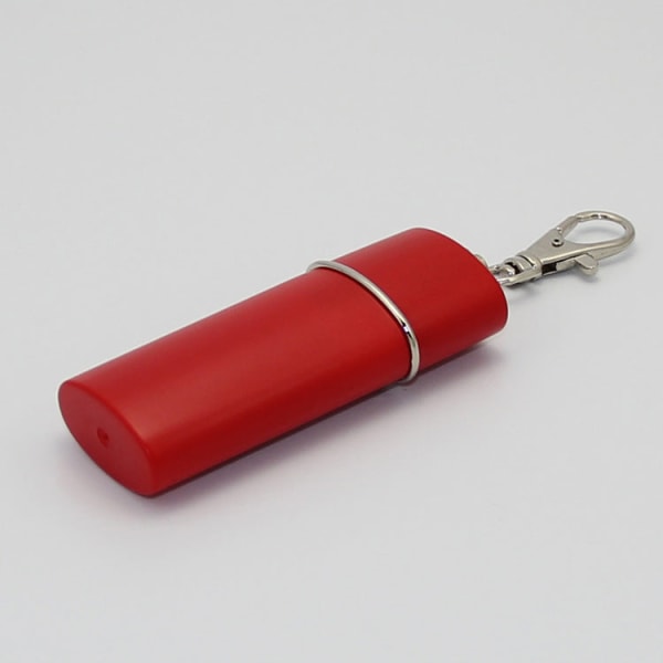 Askebeger Minilokk Bærbar Portable Creative Seal Outdoor Travel Japan Environmental Pocket Red 7.9*3.2*1.7CM