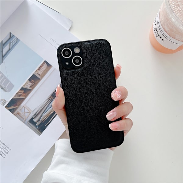 Etui til iPhone 17AIR Sort Tekstureret Simpel