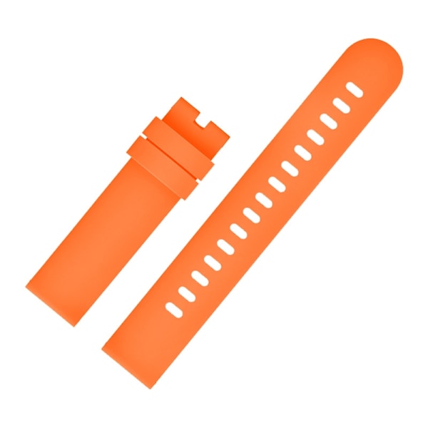 Klockarmband för Apple Watch iWatch 18mm Orange utan spänne + fjäderstift