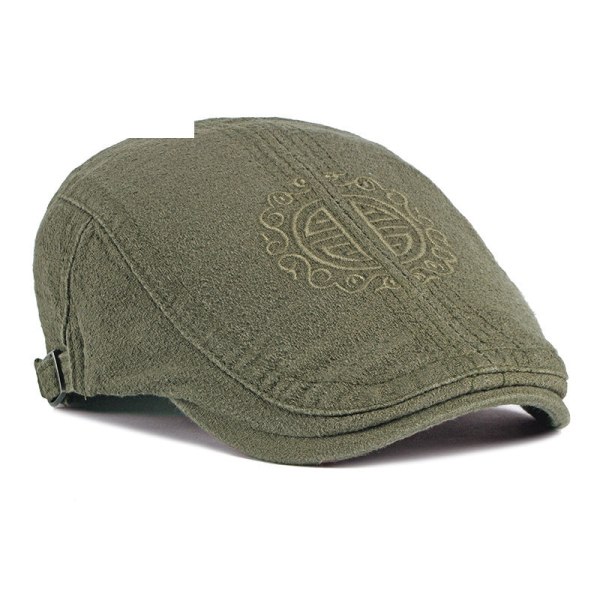 Beret Hat 2022 Vår Sommer Høst Solbeskyttelse Fritid mote caps Army Green Adjustable