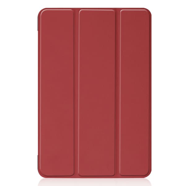 Stilfuldt etui til iPad mini5/4 bordeaux læder tri fold mini