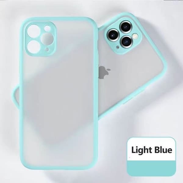 Etui til iPhone 17 Sky Blue Mat Skin