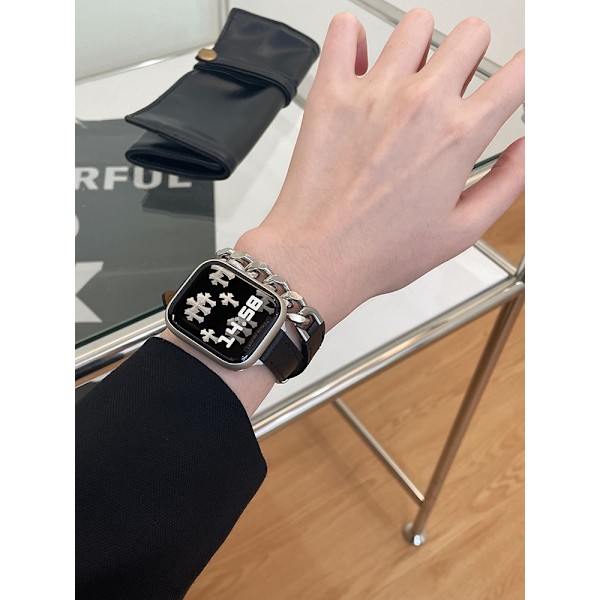 Urrem til Apple Watch iWatch 38/40/41MM Sort