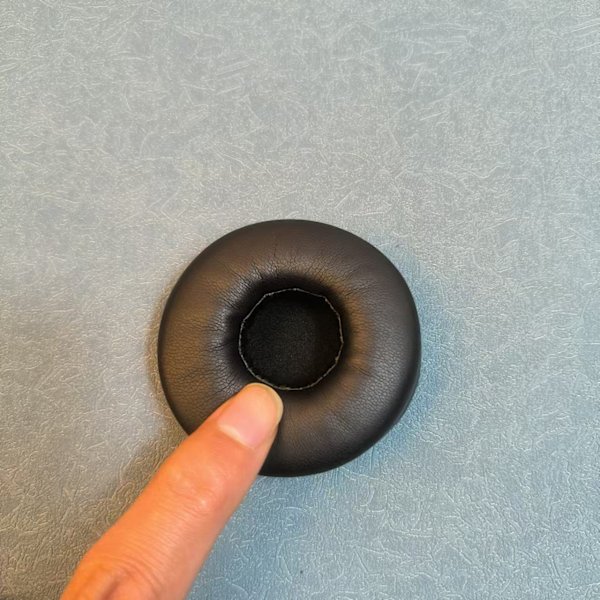 1 par svarta ersättningsöronkuddar för Jabra Evolve 20 20se 30 30II 40 65 65 +