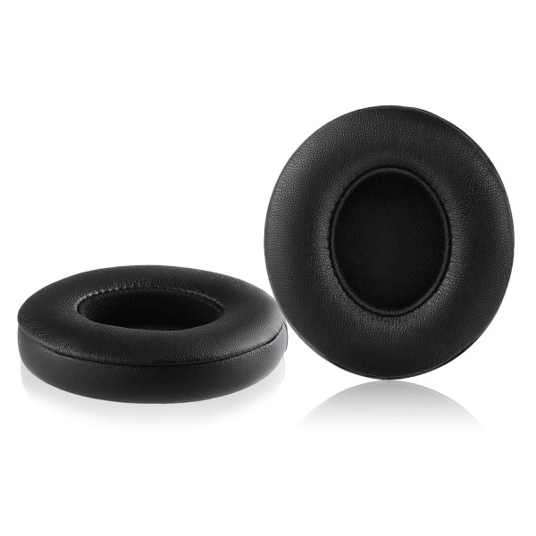 Erstatningspute for ørepute for Solo3 Solo2 Bluetooth Sponge Leather Case Indigo