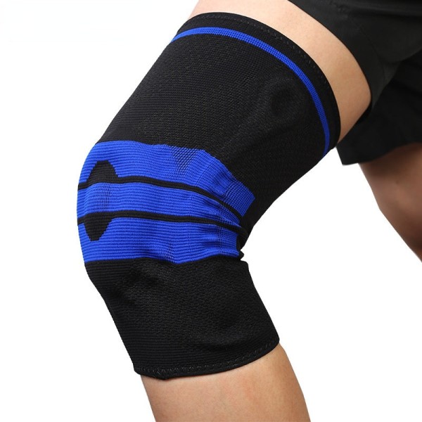 Sikkerhet Knebeskyttere Nylon Sports Knebeskyttere Silikon beskyttelsesutstyr Black m