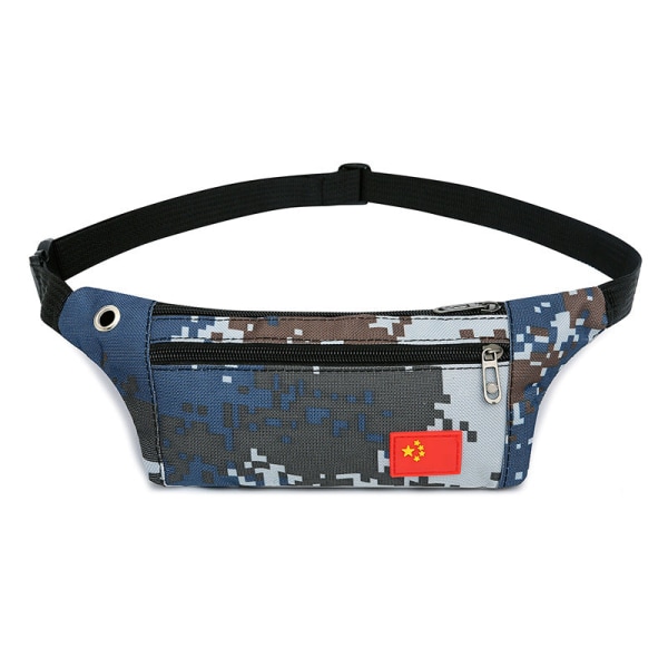 Miehet naiset Fanny Pack vyölaukku Outdoor Tactics Urheilupuhelin Naamiointivyö juoksu City Digital Green