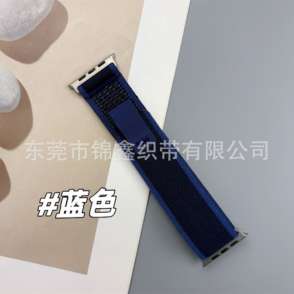 Klockarmband för Apple Watch iWatch 42/44/45/49mm Blå 2024 färg