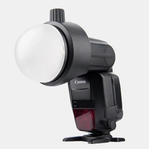 Kamera Bordblitsdiffusor Ak-r11 Kuppeldiffusor for Godox V1 Blits-serie