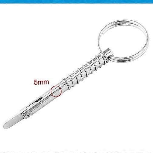 5 mm snabbkoppling för båtdäcksgångjärn: 2-pack marin hårdvara