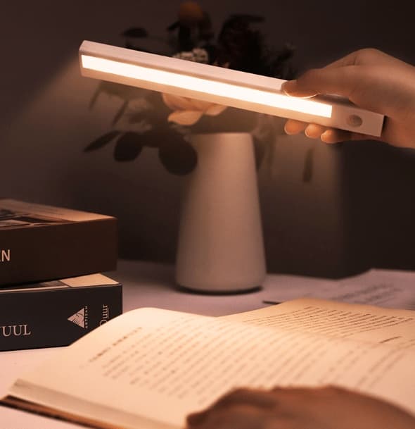 Skapbelysning, LED-lampe med bevegelsessensor, skapbelysning hvit