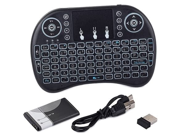 Trådløst tastatur til TV / computer / spillekonsol / Android