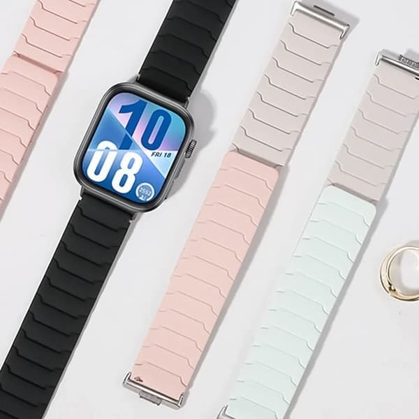 Silikone urrem til Huawei Watch Fit 4, Midnight Light Blue Midnight light blue Huawei Watch Fit 4