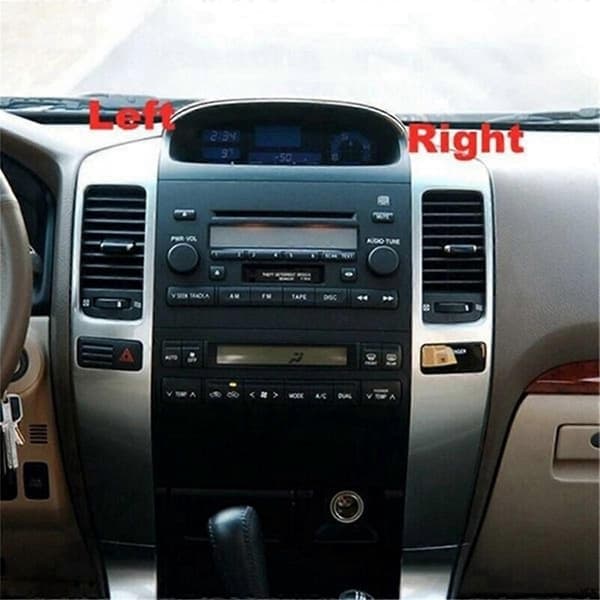 Dashbord luftventilpanel for Toyota Land Cruiser Prado 2003-2009