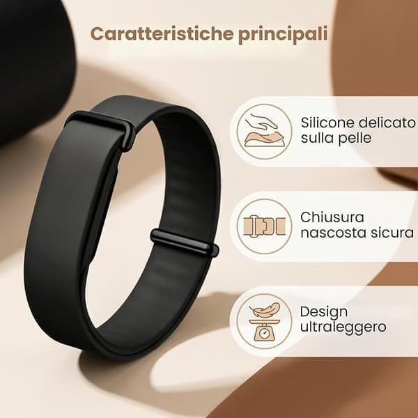 Urrem til Google Fitbit Air, Silikone Sportsrem Sort