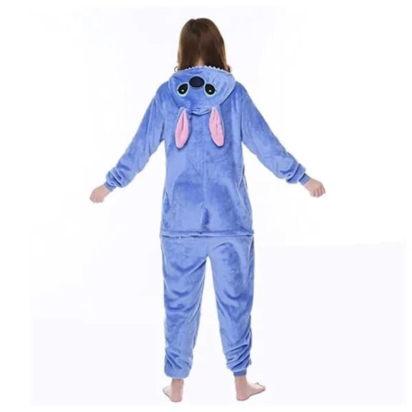 Cosplay Kostume Drage Stitch Pyjamas, Størrelse 110cm 110cm
