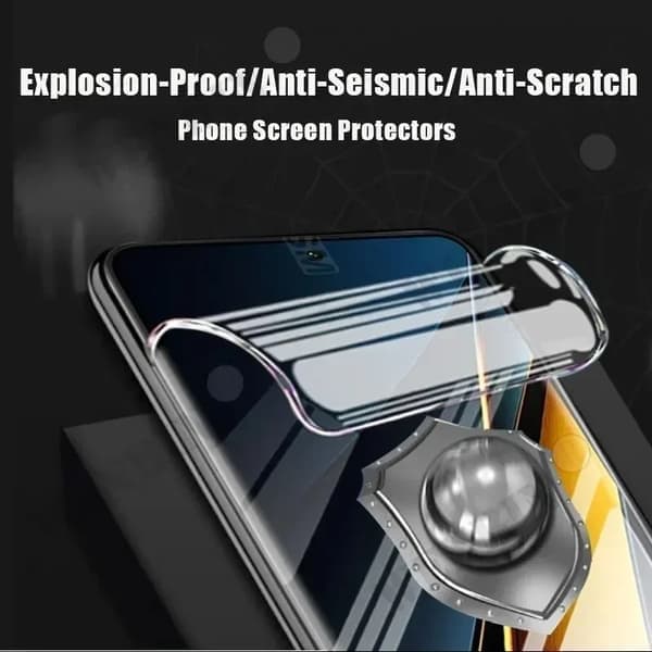 5 st hydrogelfilm kompatibel med Xiaomi Redmi Note 14 13 12 Pro Plus Poco X6 X5 Pro Xiaomi 14T, Redmi Note14 ProPlus, 5 st hydrogelfilm Redmi Note14 ProPlus 5 Pcs Hydrogel Film