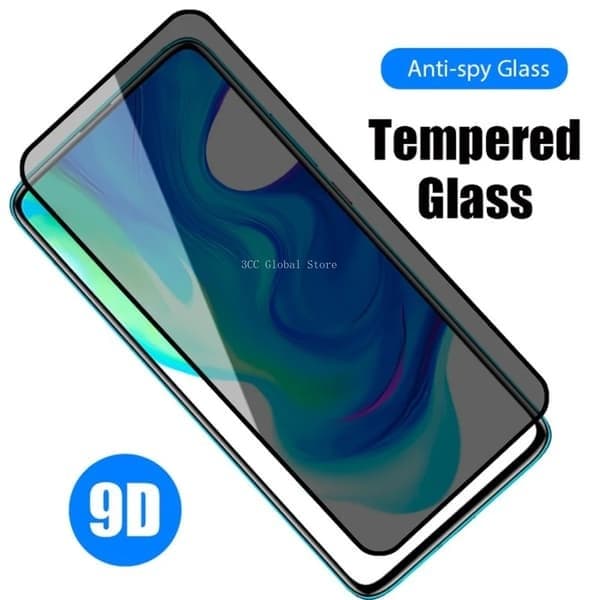 Näytönsuoja Huawei Y9a -puhelimelle, musta Huawei Y9a Black