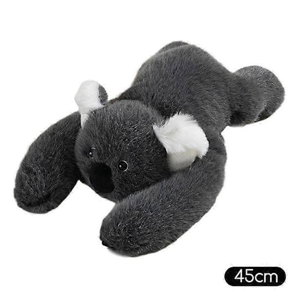 Vægtede tøjdyr til børn og voksne, krammepude til angstlindring og søvnstøtte, koala, størrelse 45 cm Koala 45cm