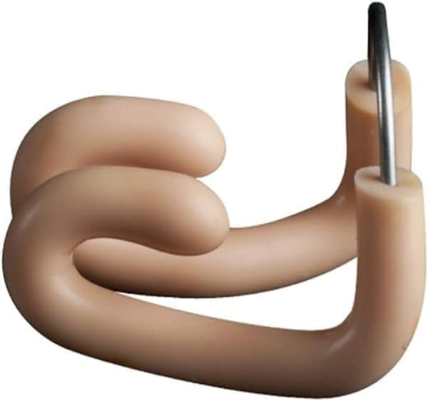 Unisex näsklämma för vuxna, hudfärg, en storlek passar alla