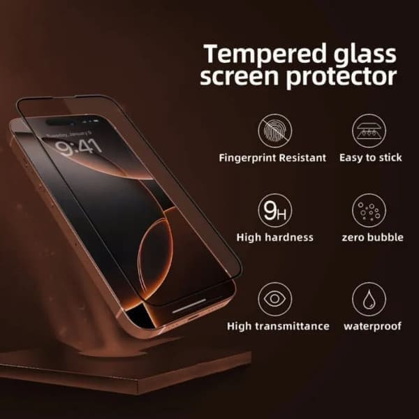 Skjermbeskytter i herdet glass for iPhone 14 Plus, 3 stk. 3PCS iPhone 14 Plus