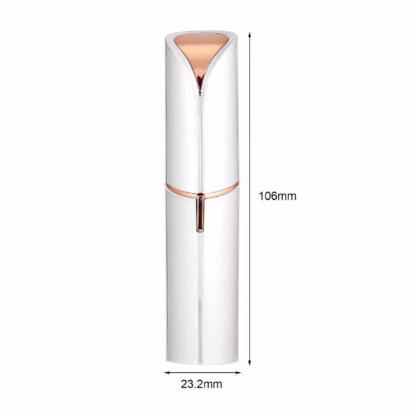 Epilator, Trimmer for øyenbryn/ansiktshår/nesehår/bikiniområde Hvit