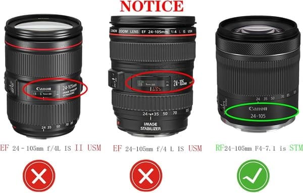 EW-73D Modlysblænde til Canon EOS RP til RF 24-105mm