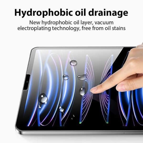 2-pack skärmskydd i härdat glas kompatibelt med iPad Air 5 4 3 2 Pro 11 2022 Mini 6 9 9:e 10 10:e generationen, 7:e 8:e 9:e 10.2 tum 7th 8th 9th 10.2inch