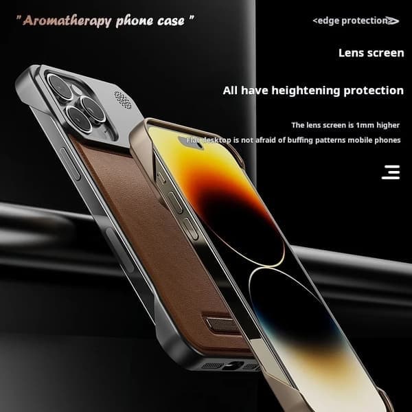 Läderfodral för iPhone 14, MagSafe-kompatibelt, magnetiskt, svart Black iPhone 14